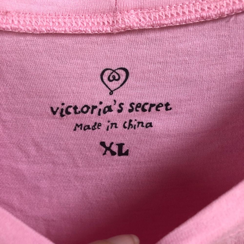 VS Dog Print Rhinestone Accent Sleep Shirt - Picture 2 of 8